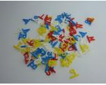 Lote de Letras Pl�sticas